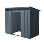 KOVINSKA VRTNA HIŠKA VITAVIA LIEGE 84, MAT ANTRACIT 180X226X119 - slika 2